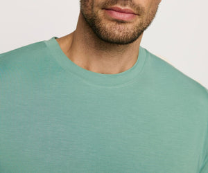 Henry Short-Sleeve and Short Pajama Set in Seagrass