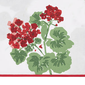 Luca Pajama Set in Geranium Scarlet