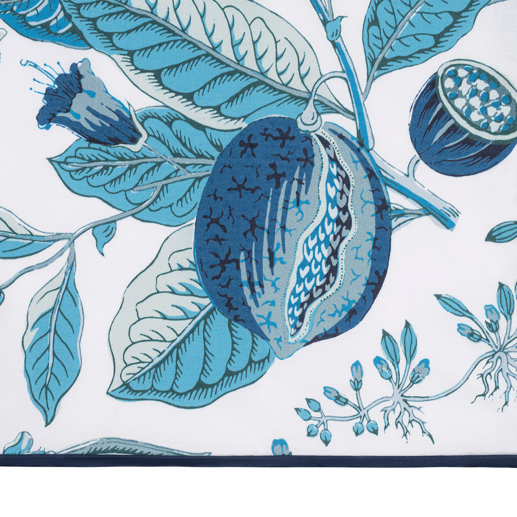 Luca Pajama Set in Pomegranate Prussian Blue