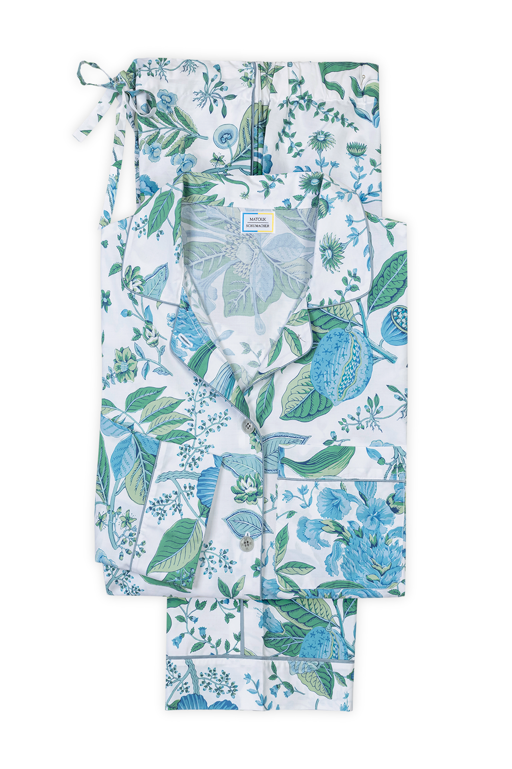 Luca Pajama Set in Pomegranate