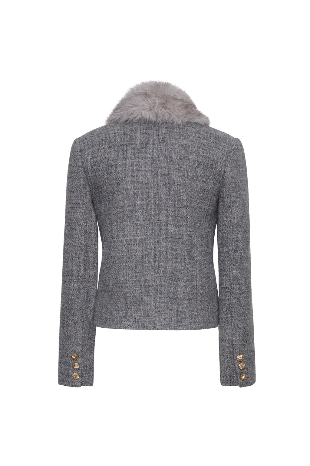 Lucas Blazer in Elio Tweed Grey