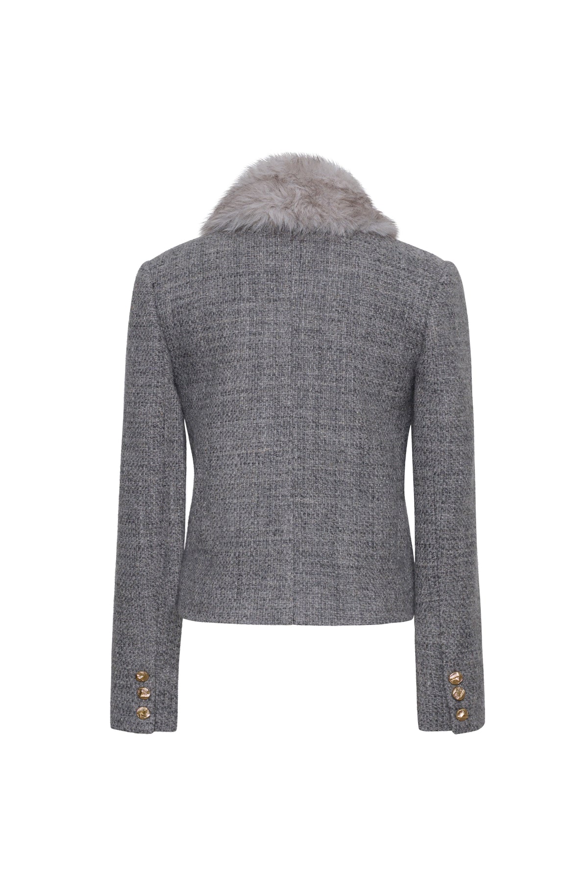 Lucas Blazer in Elio Tweed Grey