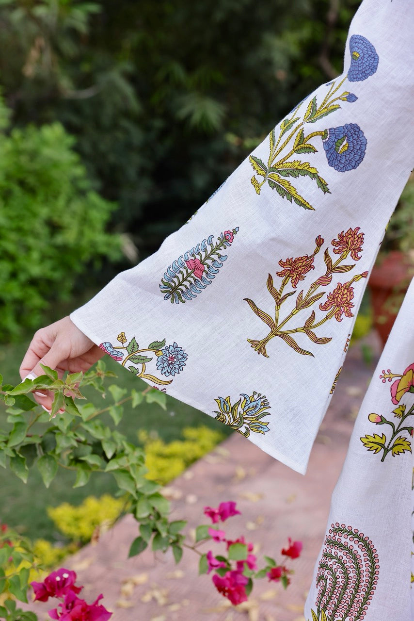 Lugano Mini Dress in Botanical