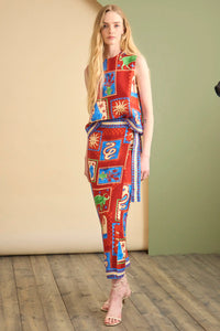 Paloma Wrap Skirt in Santa Fe