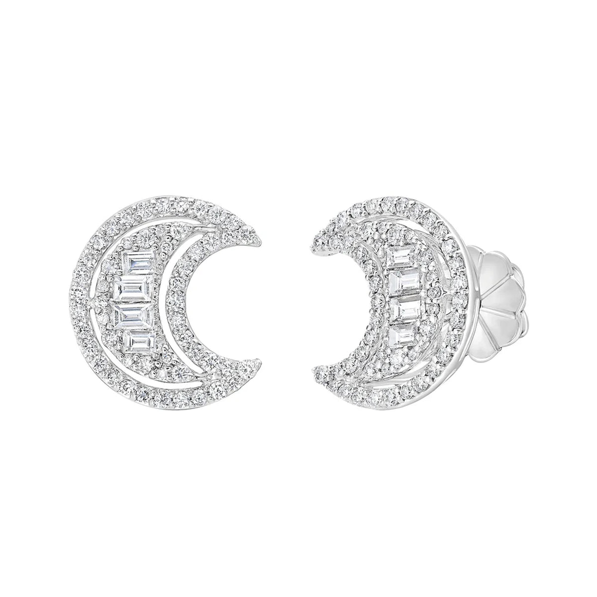 Lunelle Diamond Stud Earrings