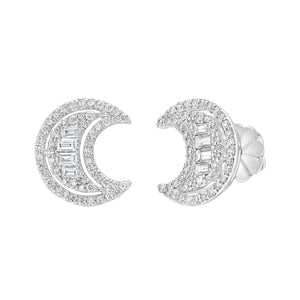 Lunelle Diamond Stud Earrings