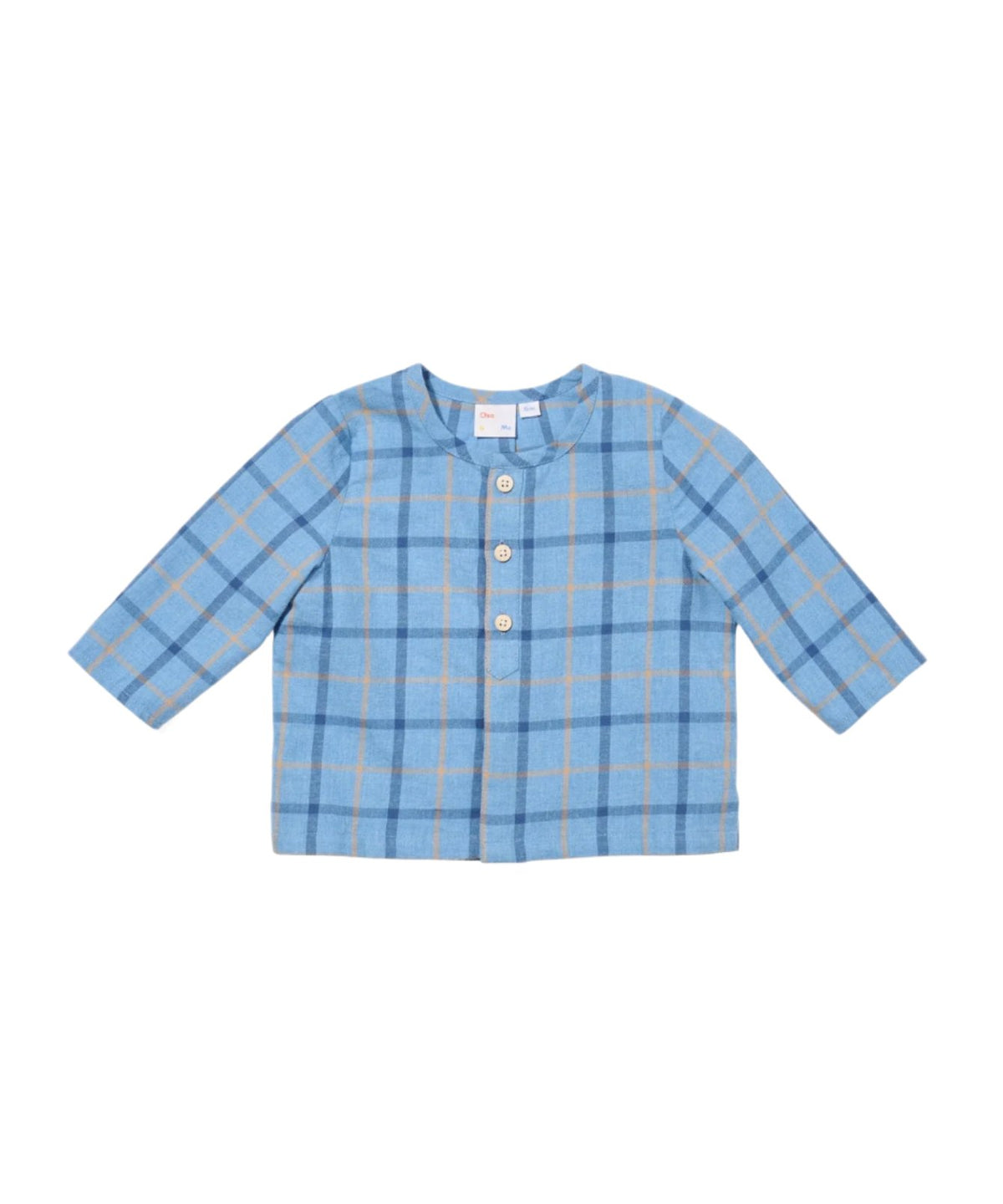 Lupo Baby Shirt in Autumn Plaid