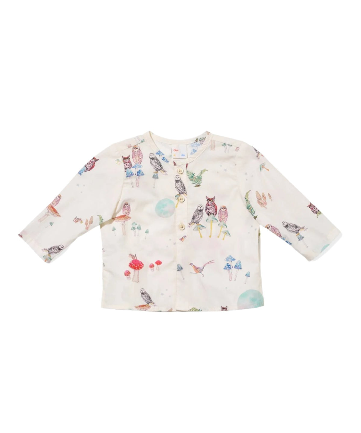 Lupo Baby Shirt in Forest Friends