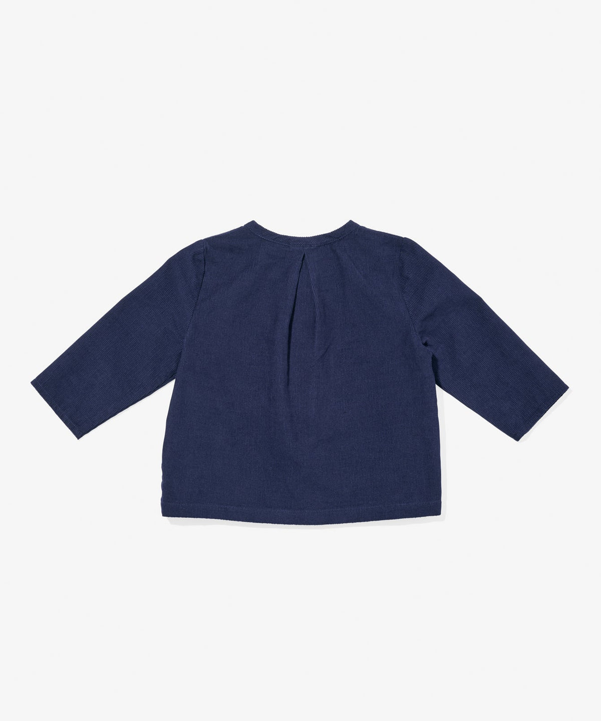 Lupo Baby Shirt in Navy Corduroy