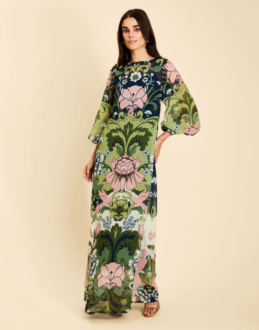 Luzon Gown in Eventide Gardens