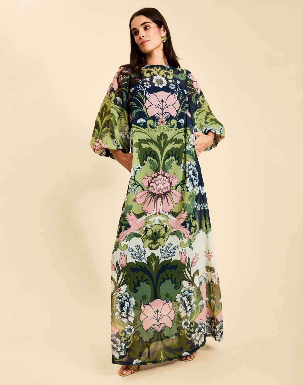 Luzon Gown in Eventide Gardens