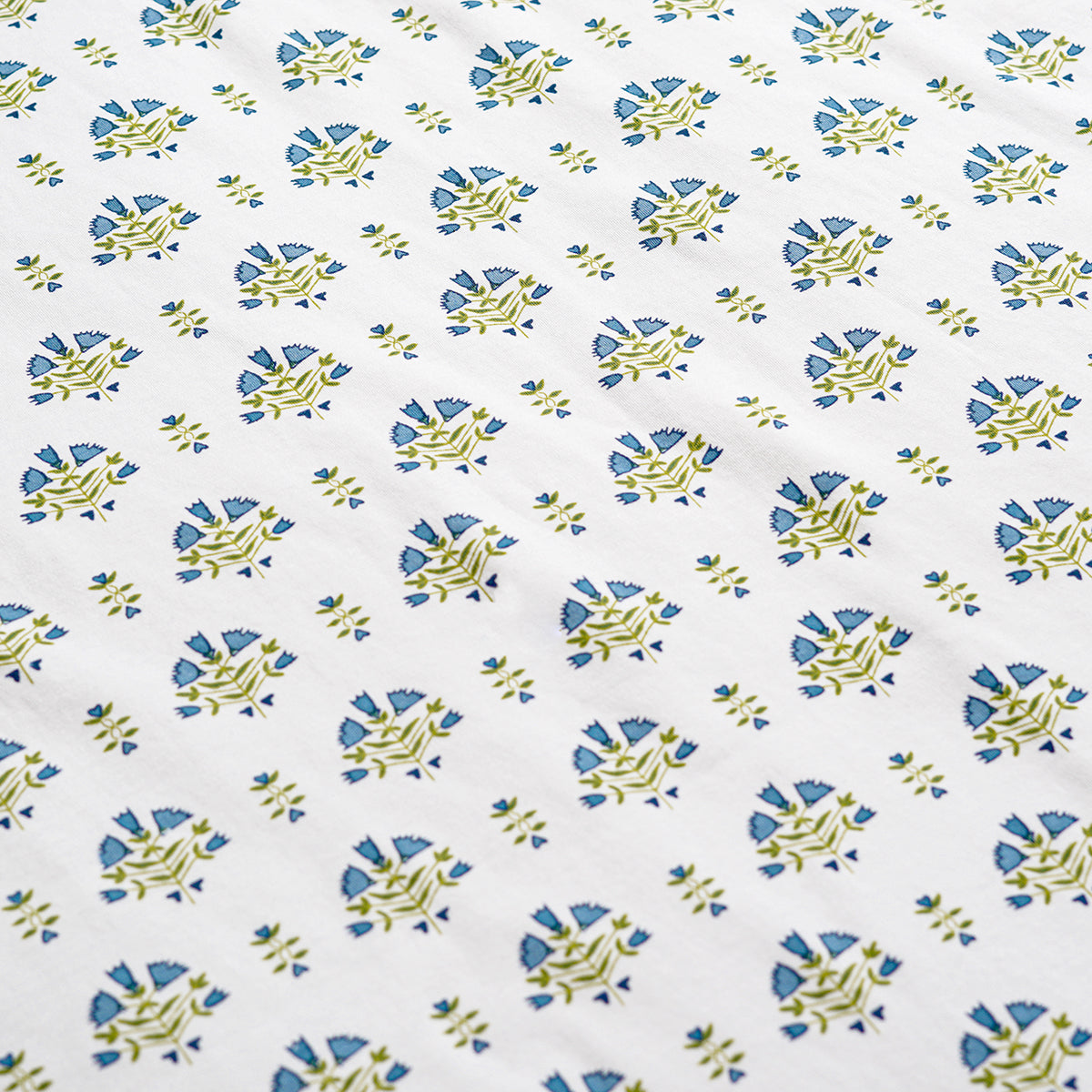 Posy Floral Block Print Two-Piece Kids Henley Pajamas