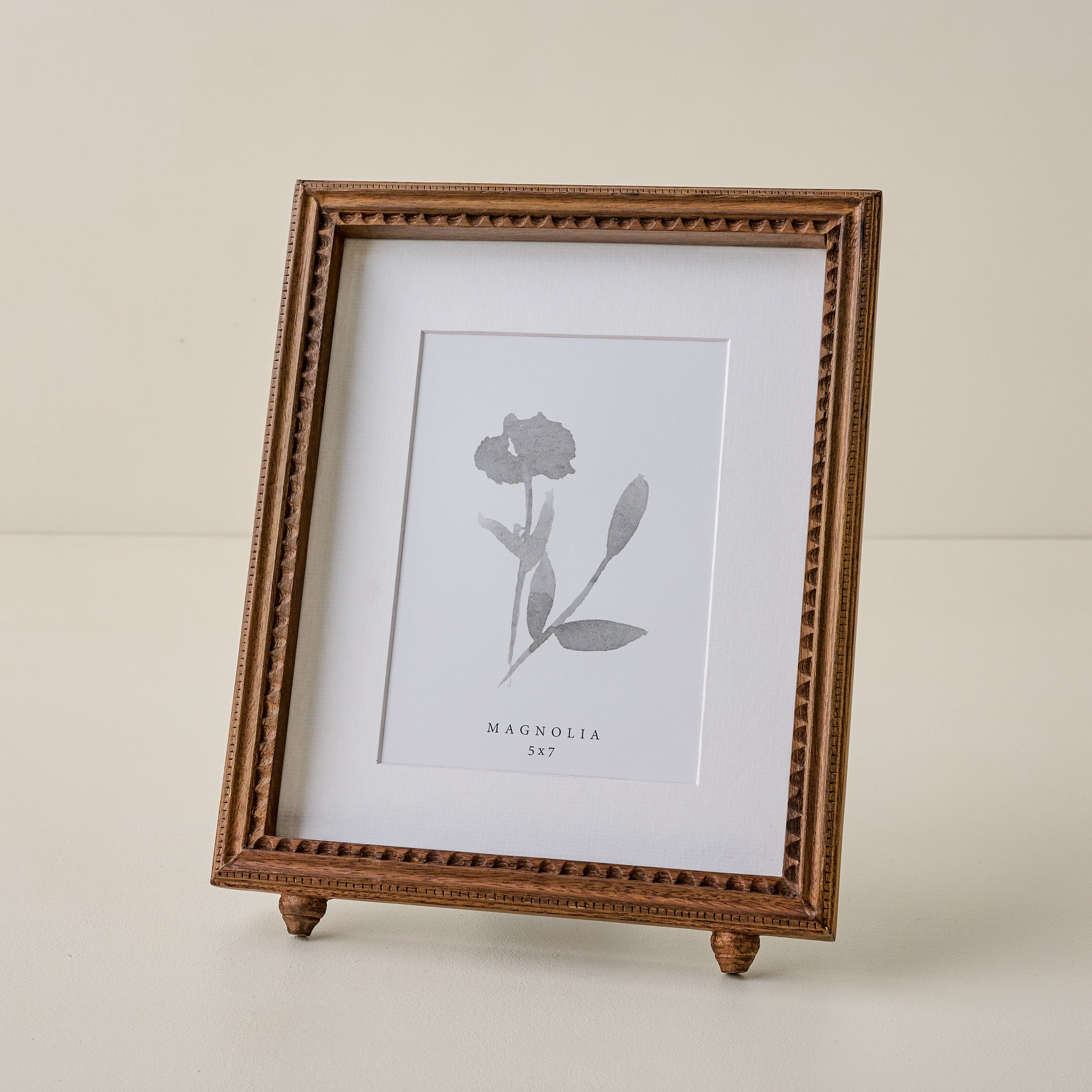 Annie Antiqued Wood Photo Frame