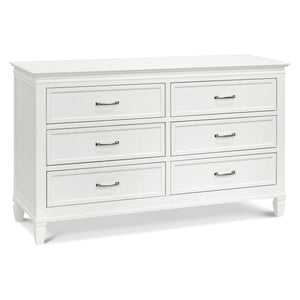 Darlington 6-Drawer Assembled Dresser in Warm White