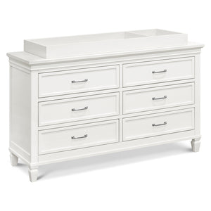 Darlington 6-Drawer Assembled Dresser in Warm White