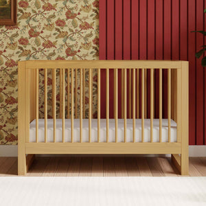 Nantucket 3-in-1 Convertible Crib with Toddler Bed Conversion Kit in Honey