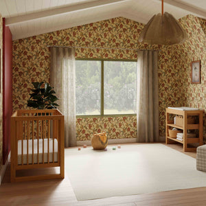 Nantucket 3-in-1 Convertible Crib with Toddler Bed Conversion Kit in Honey