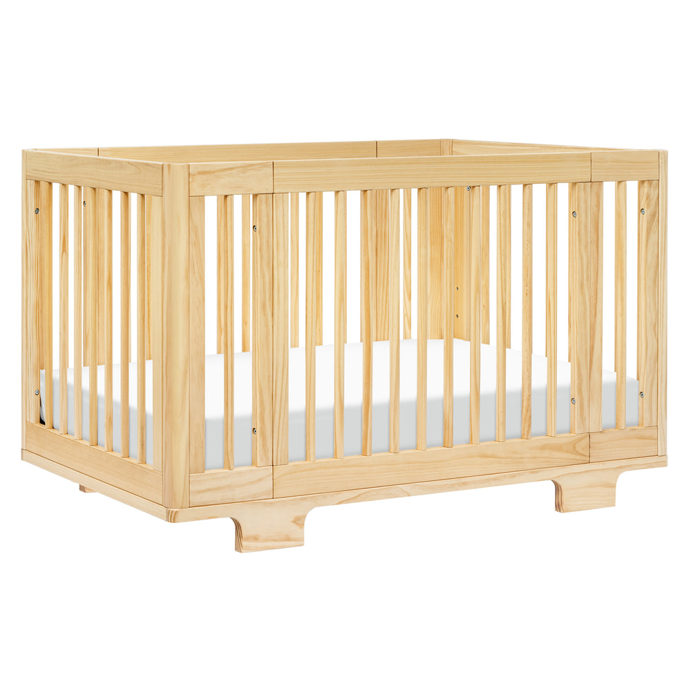 Yuzu 8-in-1 Convertible Crib with All-Stages Conversion Kits in Natural
