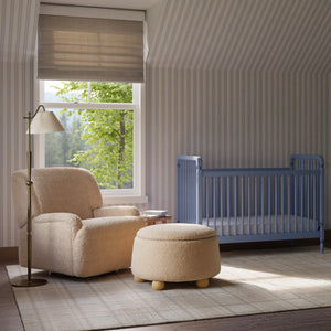 Winslow Extra Wide Recliner and Swivel Glider in Chai Shearling