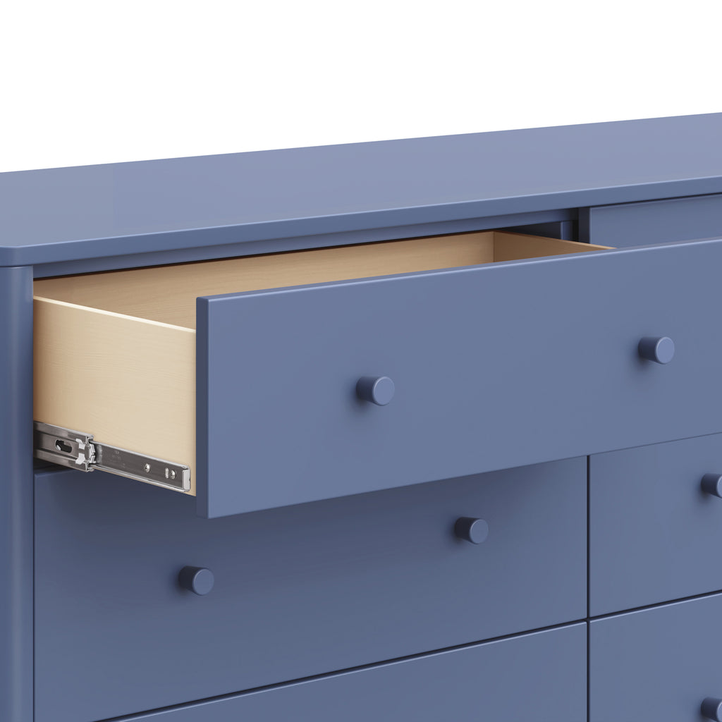 Swell 6-Drawer Assembled Dresser in Cove Blue