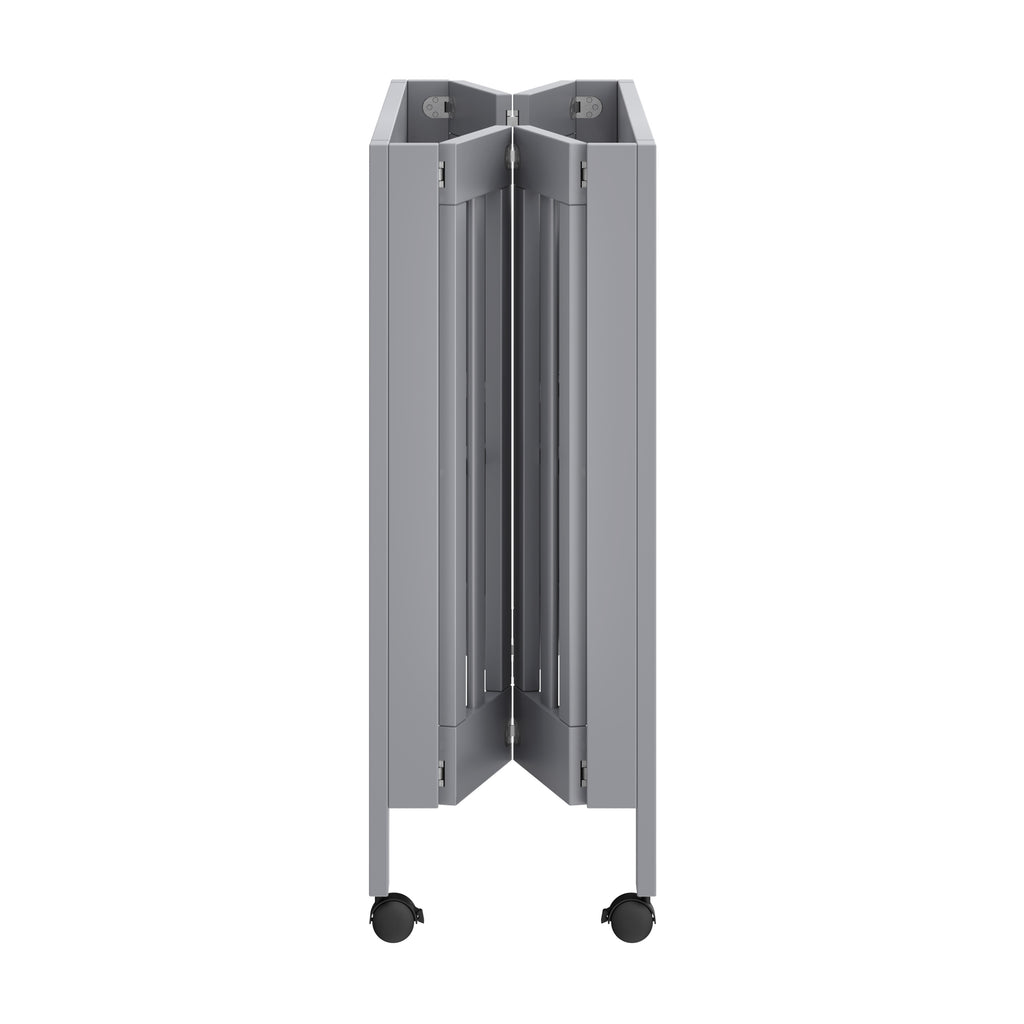 Origami Mini Crib in Grey