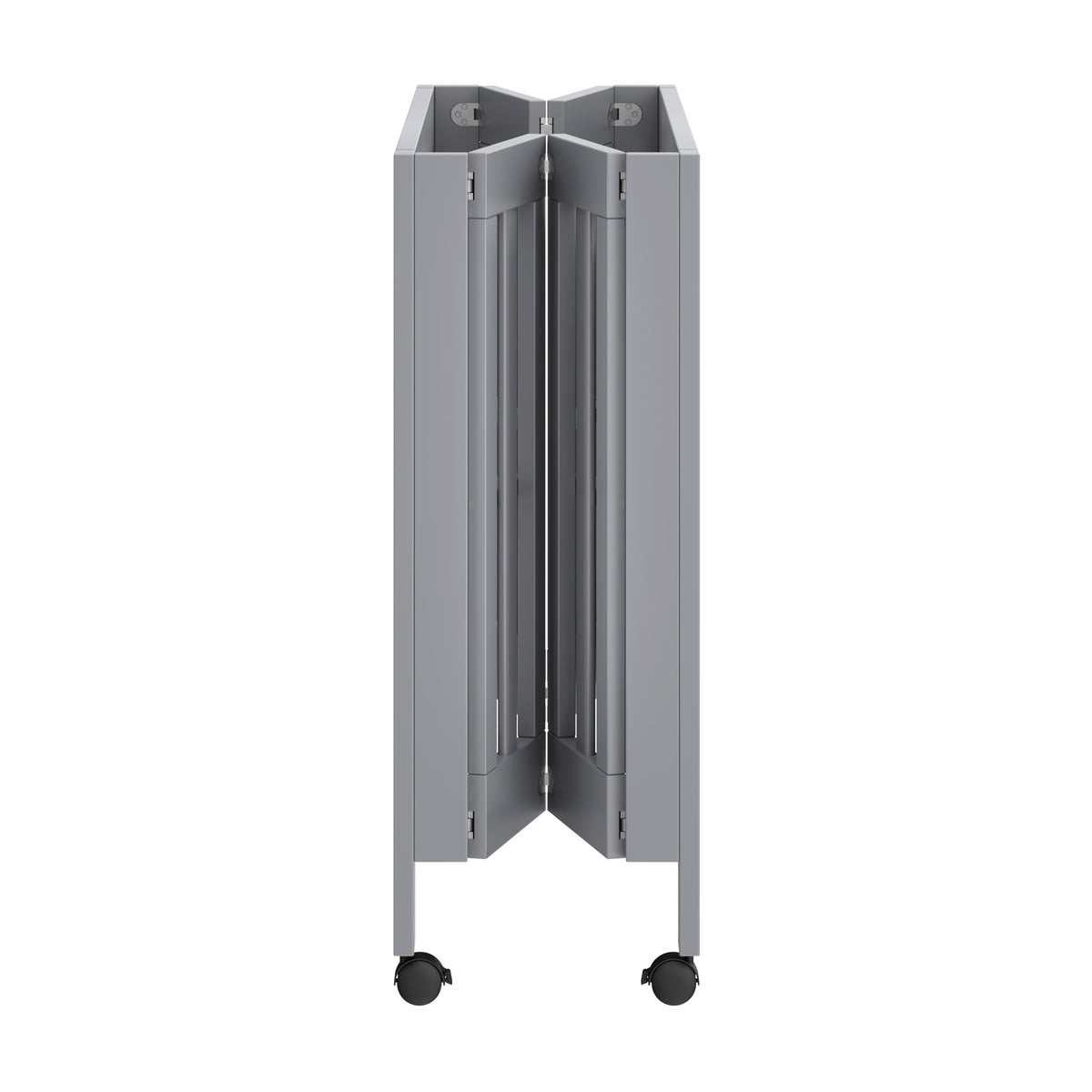 Origami Mini Crib in Grey