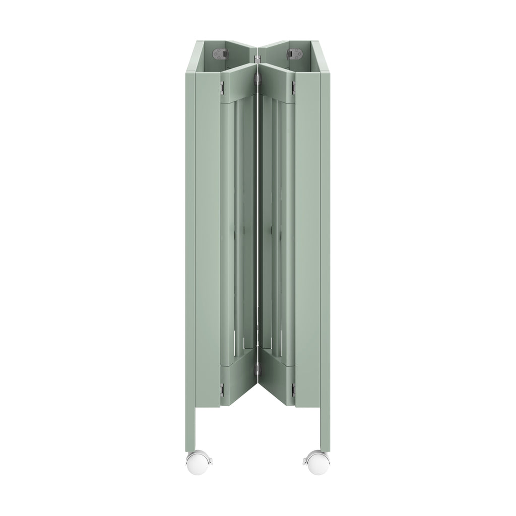 Origami Mini Crib in Light Sage