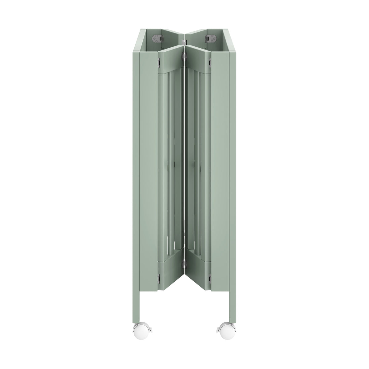 Origami Mini Crib in Light Sage