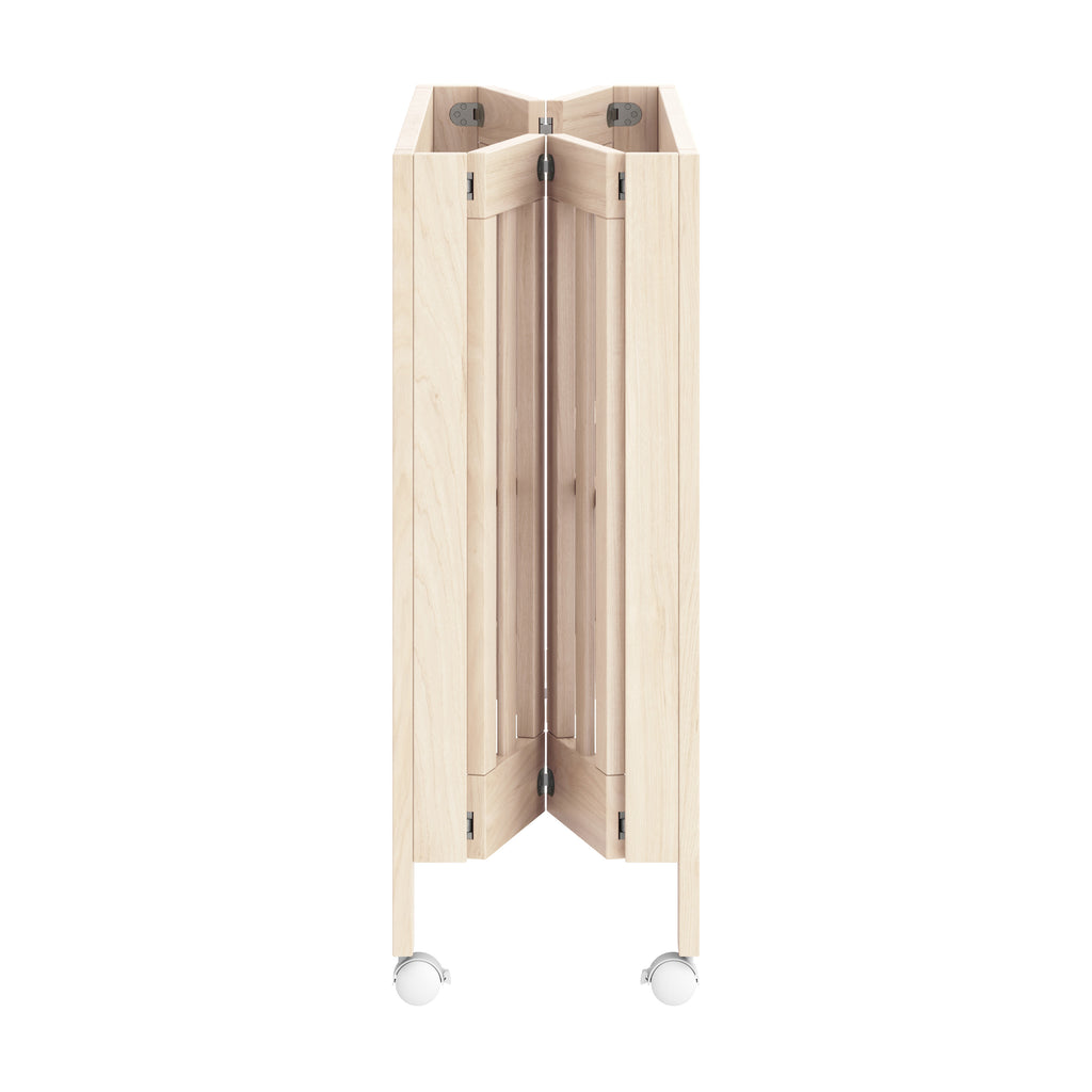 Origami Mini Crib in Washed Natural