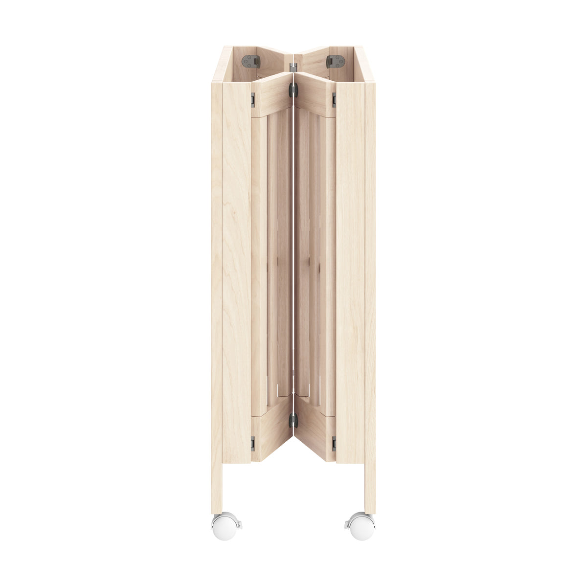 Origami Mini Crib in Washed Natural
