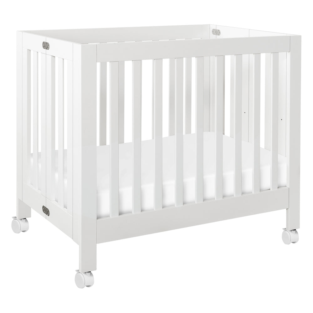 Origami Mini Crib in White