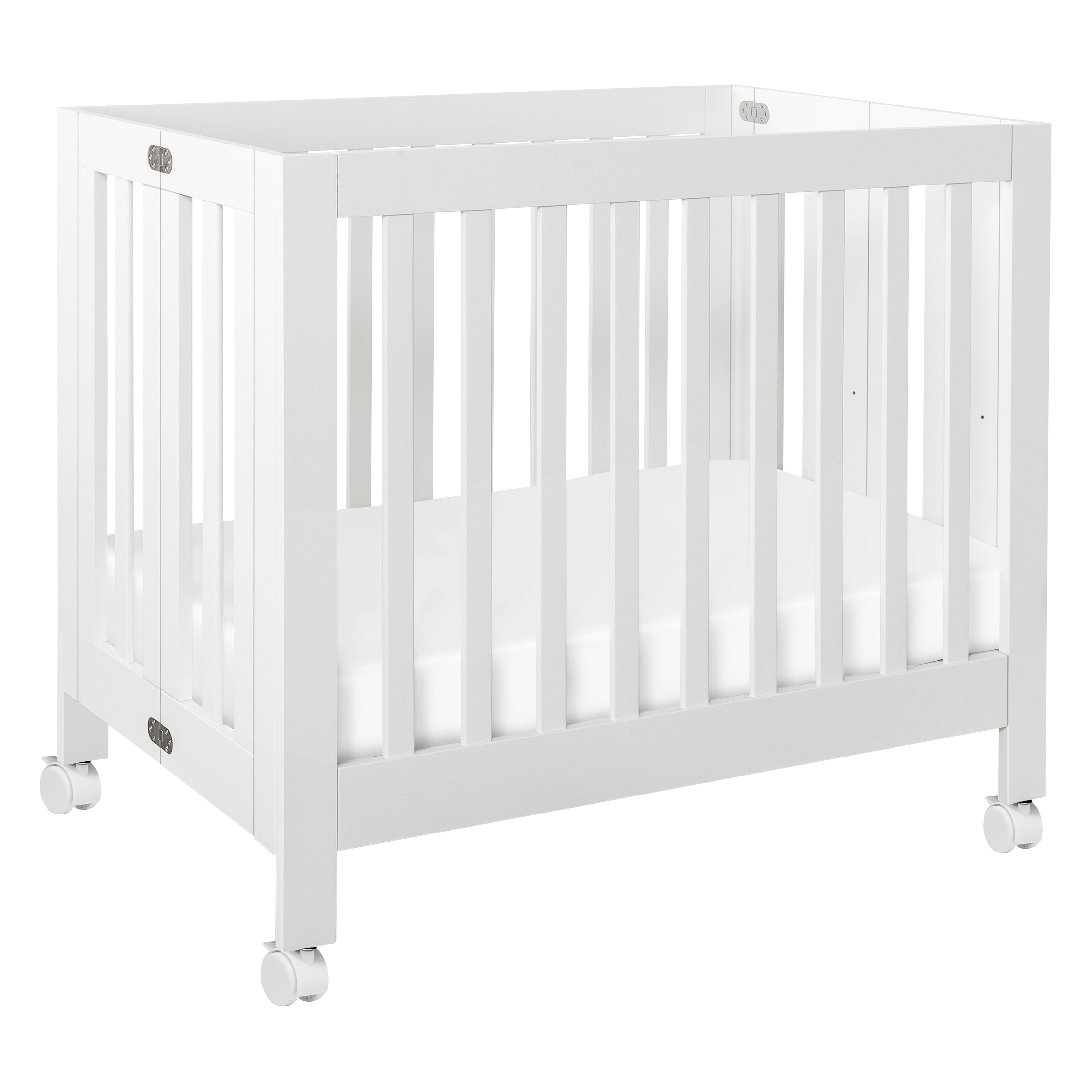 Origami Mini Crib in White