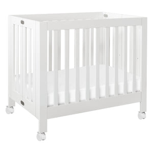 Origami Mini Crib in White