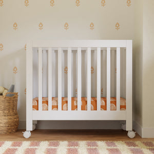 Origami Mini Crib in White