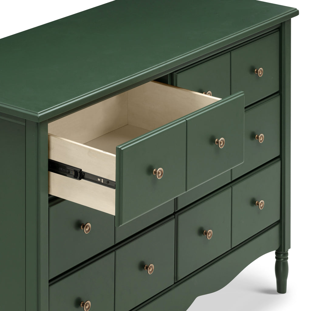 Liberty 6-Drawer Assembled Dresser in Forest Green