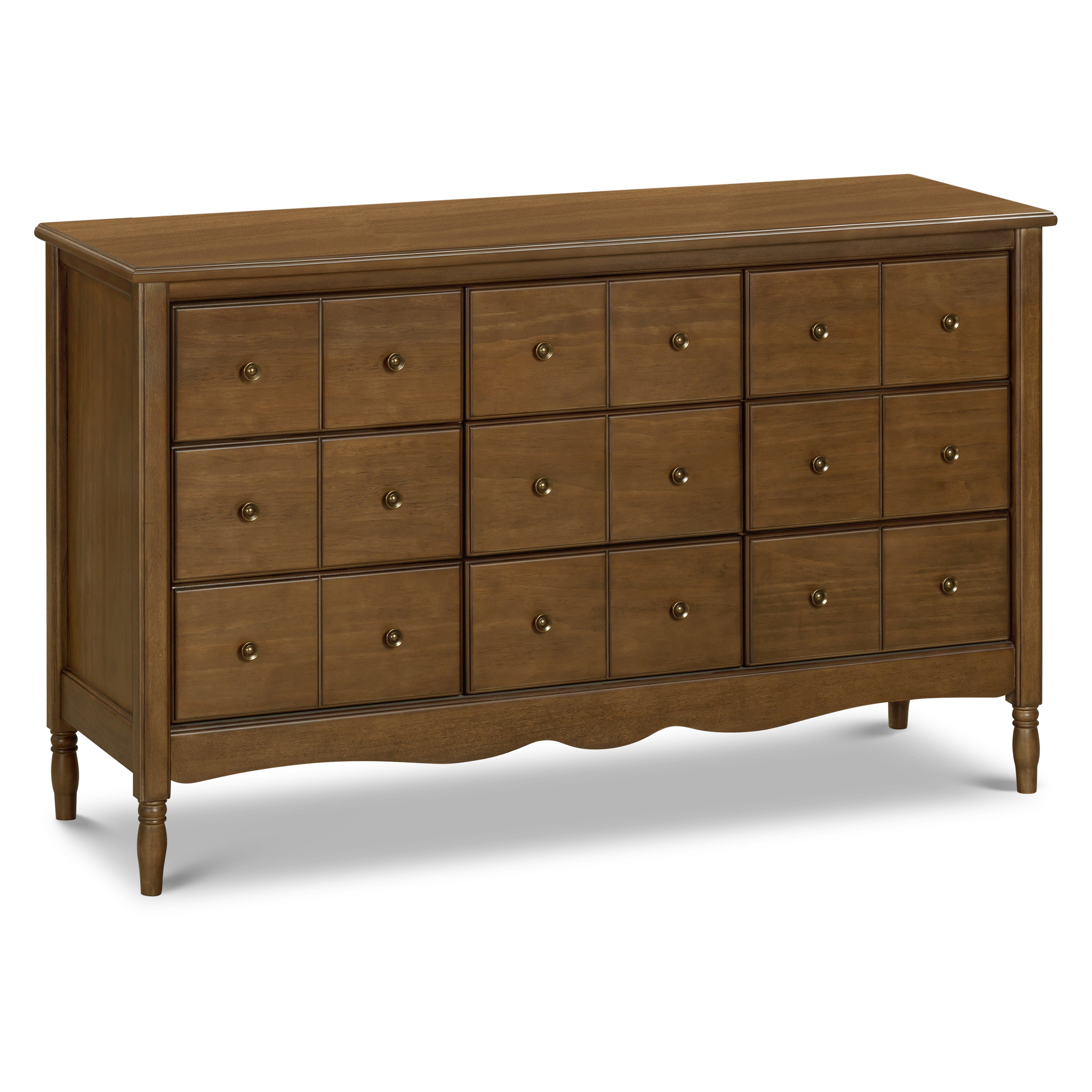 Liberty 9-Drawer Assembled Dresser in Natural Walnut