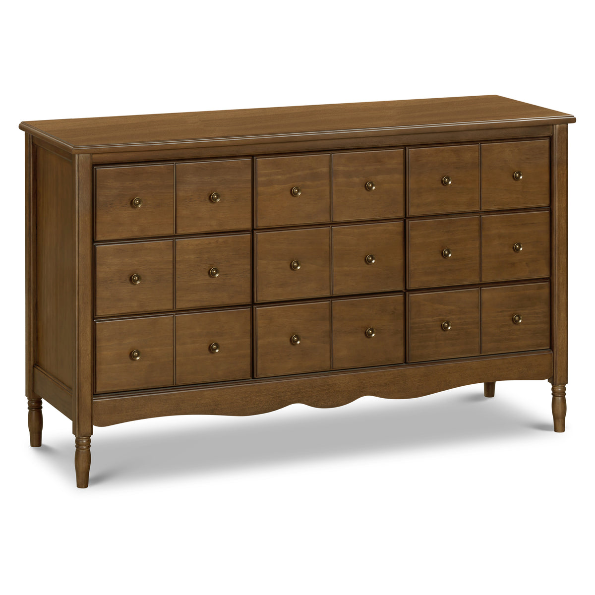 Liberty 9-Drawer Assembled Dresser in Natural Walnut