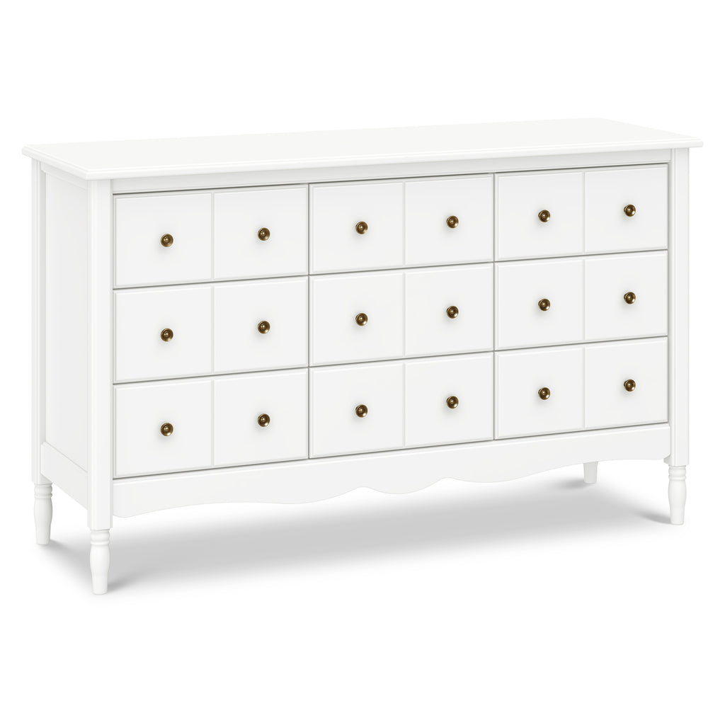 Liberty 9-Drawer Assembled Dresser in Warm White