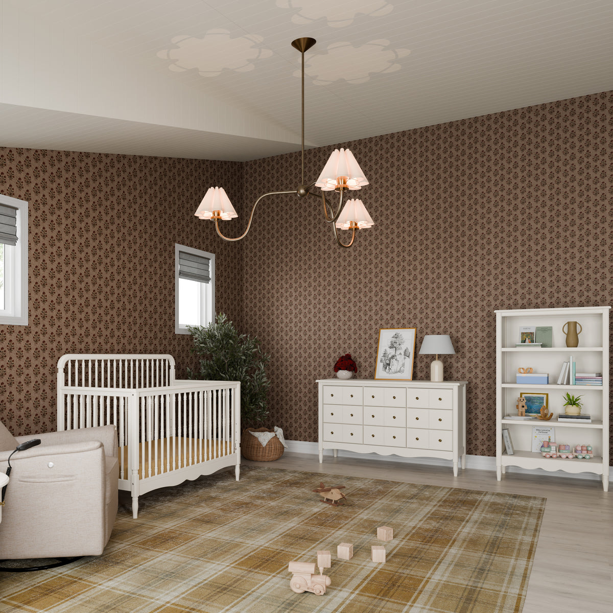 Liberty 9-Drawer Assembled Dresser in Warm White