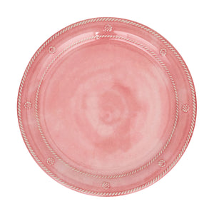 Berry & Thread Melamine Dinner Plate in Coral, Set of 4