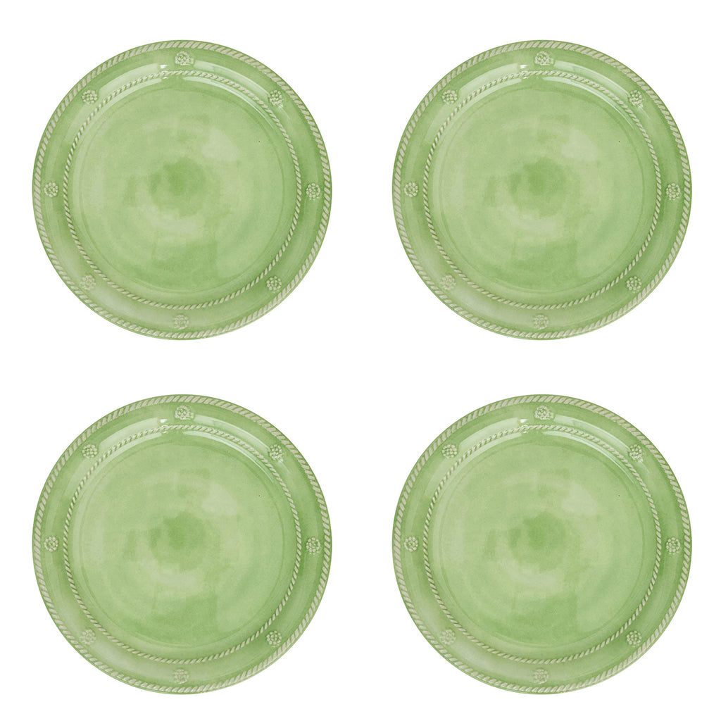 Berry & Thread Melamine Dessert/Salad Plate in Seagrass, Set of 4