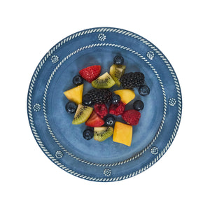 Berry & Thread Melamine Dessert/Salad Plate in Ocean, Set of 4