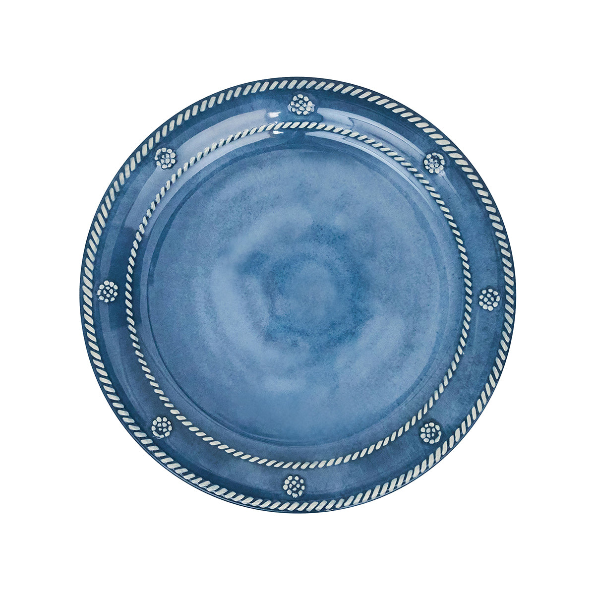 Berry & Thread Melamine Dessert/Salad Plate in Ocean, Set of 4
