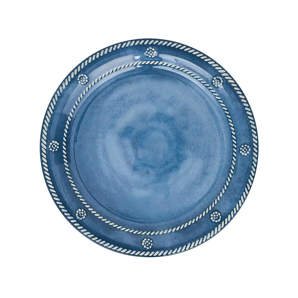 Berry & Thread Melamine Dessert/Salad Plate in Ocean, Set of 4