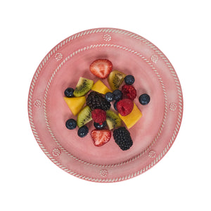 Berry & Thread Melamine Dessert/Salad Plate in Coral, Set of 4