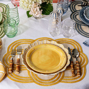 Berry & Thread Melamine Dessert/Salad Plate in Sunshine, Set of 4