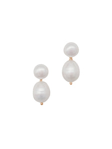 Madeline Earrings in White