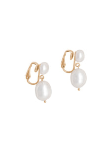 Madeline Earrings in White