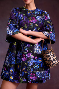 Audrey Coat in Astor Garden Brocade