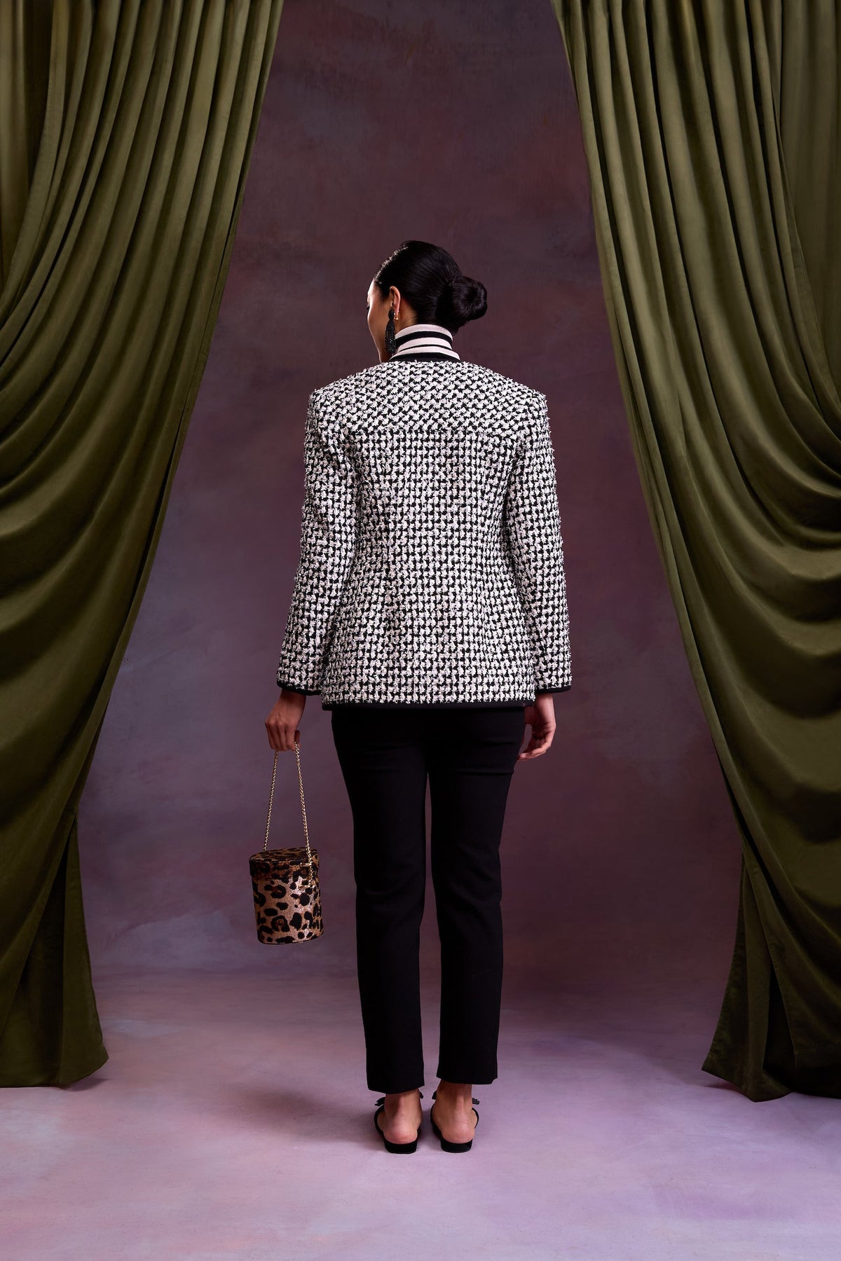 Madeline Jacket in Carlyle Tweed